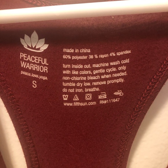 But first yoga tank top - Picture 3 of 3